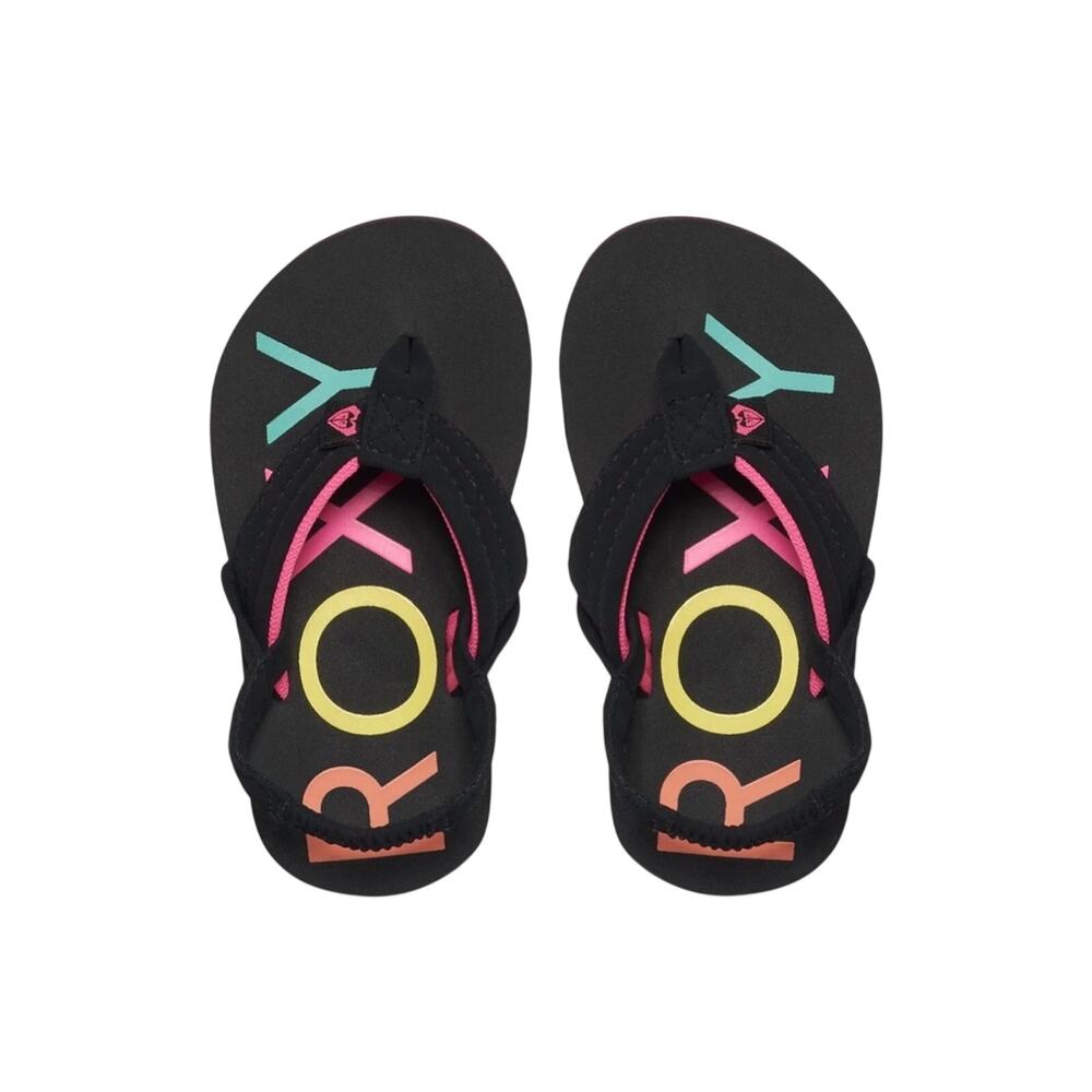 Roxy Toddler Girls Backstrap Flip Flop Sandals Size 5